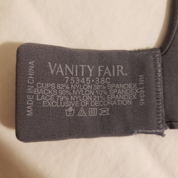 Vanity Fair Bra 38C - Picture 3 of 4